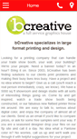 Mobile Screenshot of bcreativeprinting.com